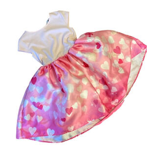 H&M heart dress size youth 8-10 years